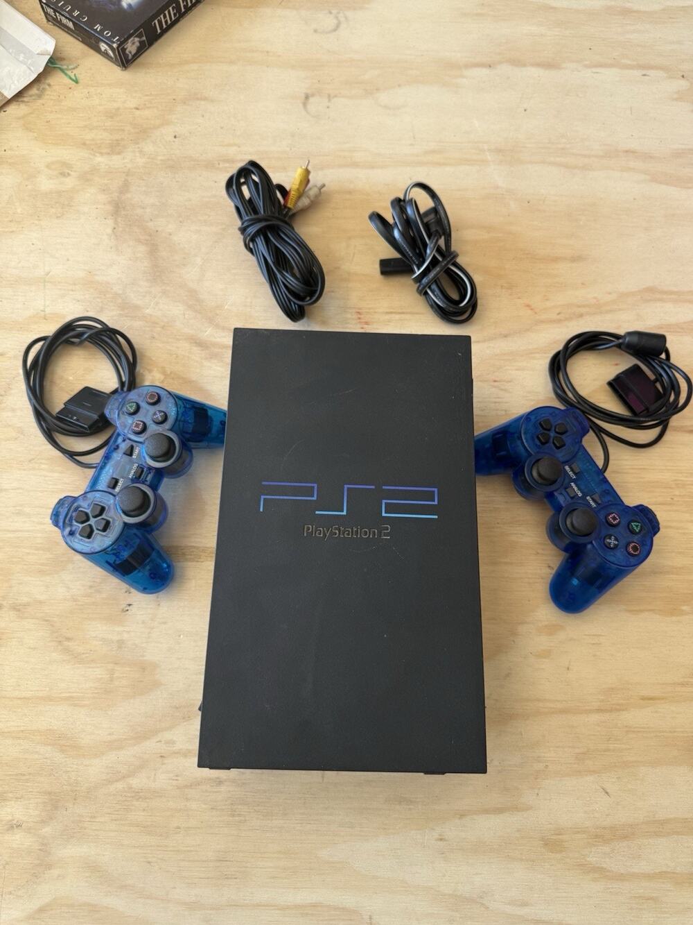 Sony PS2 Fat Console SCPH-39001/N Tested Working Includes AV & Power Cable
